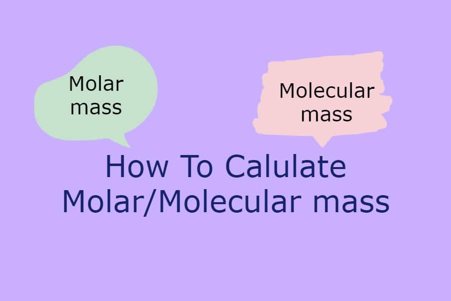 how-to-calculate-molecular-mass-chemistry-papers