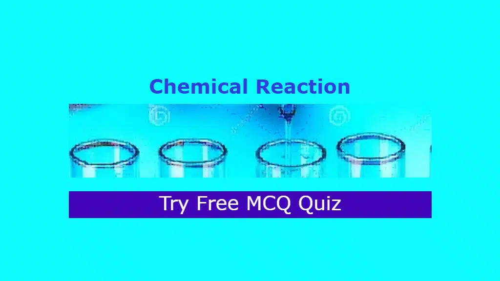 Chemical reaction and equation class 10